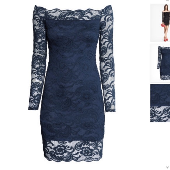 Divided Dresses & Skirts - Lace off-shoulder dress